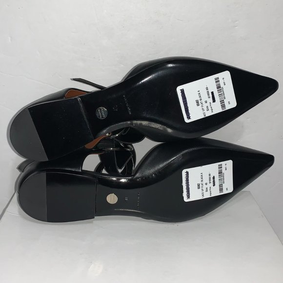 Proenza Schouler Grommet D'orsay Flats in Black - Picture 9 of 9